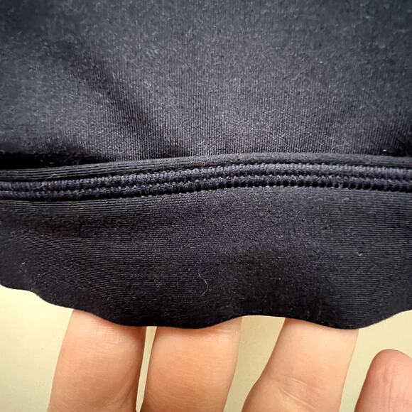 Adidas Navy Blue Criss Cross Straps Padded Sports Bra - Picture 2 of 6